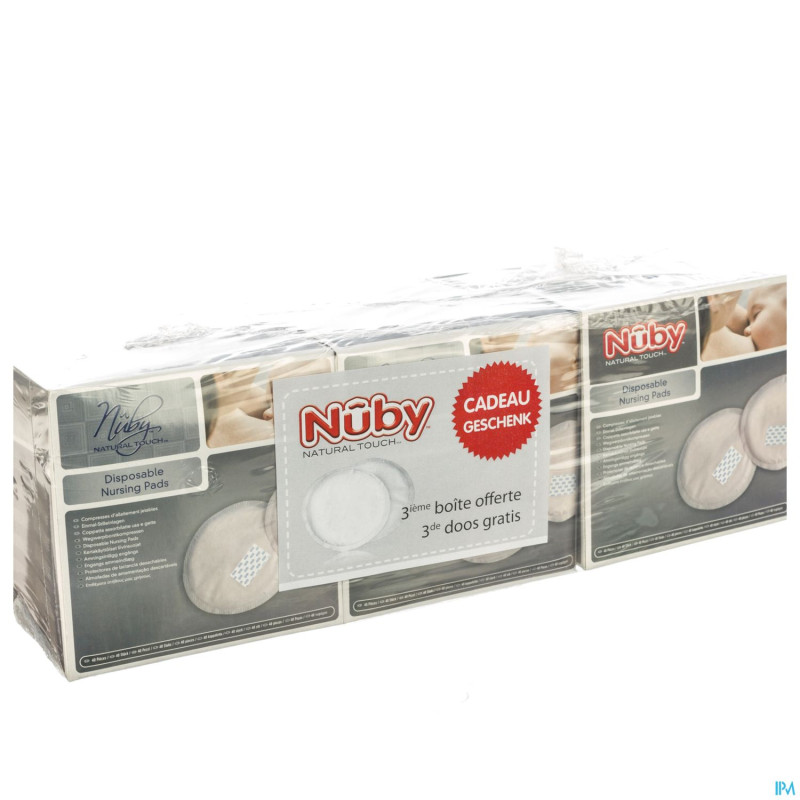 Nuby nt coussinets allaitement jetable 40 tri pack