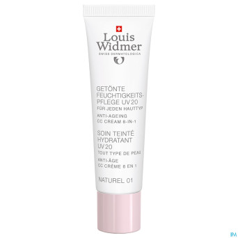 Widmer jour soin teint.hydra uv20 nat01 n/parf30ml