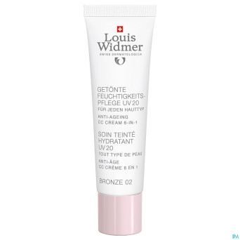 Widmer jour soin teint.hydra uv20 br.02 n/parf30ml