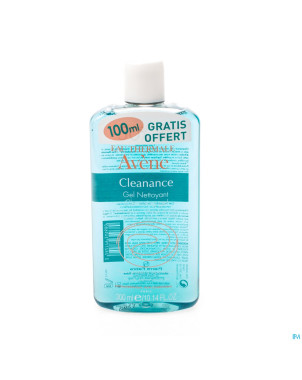Avene cleanance gel nettoyant s/savon nf    300ml