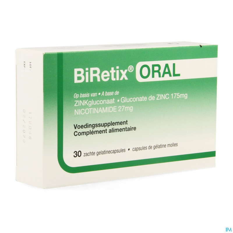 Biretix oral    caps  30
