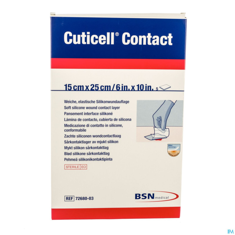 Cuticell contact 15,0x25,0cm 5 7268003