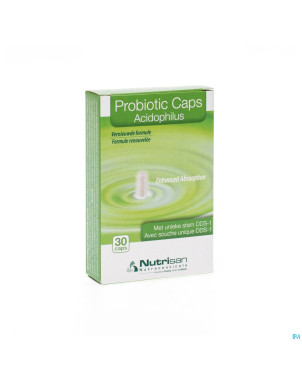 Probiotic caps acidophilus v-caps 30    nutrisan
