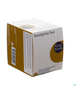 Rivastigmine teva  9,5mg/24h dispositif transd. 90