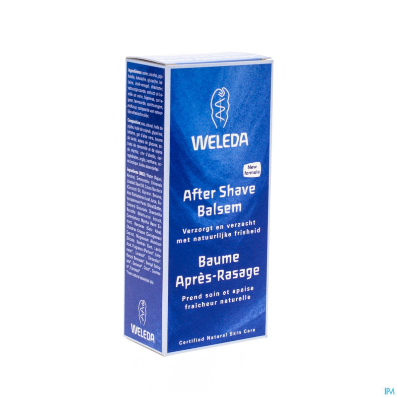 Weleda baume apres rasage 100ml