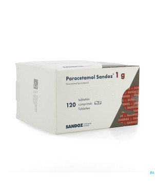 Paracetamol 1g sandoz tabl 120
