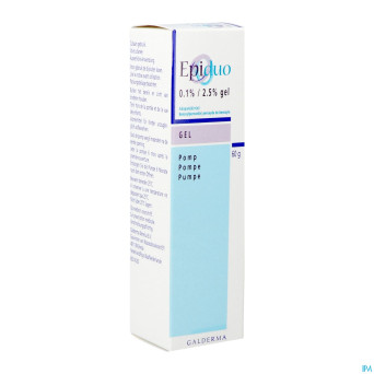 Epiduo 0,1% - 2,5% gel pompe 60 g