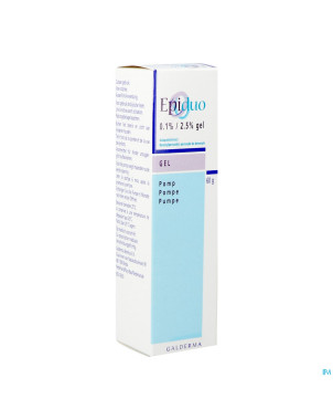 Epiduo 0,1% - 2,5% gel pompe 60 g