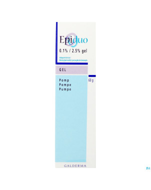 Epiduo 0,1% - 2,5% gel pompe 60 g