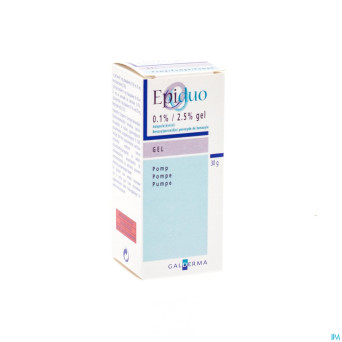 Epiduo 0,1% - 2,5% gel pompe 30 g