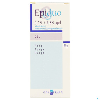 Epiduo 0,1% - 2,5% gel pompe 30 g
