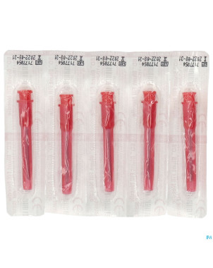 Bd blunt fill aiguille non biseautee 18g 25mm 100