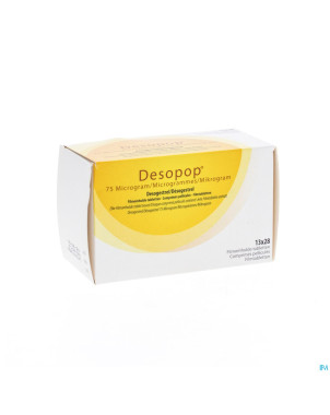 Desopop 75mcg comp enrob 13 x 28