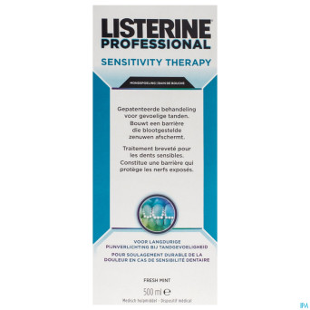 Listerine professional sensitivity therapy   500ml