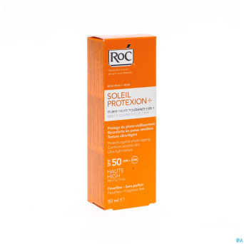 Roc sol protexion fluide h.tol.2en1 ip50 tube 50ml
