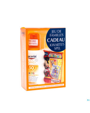Eucerin sun kids promo spray ip50 200ml+fusil eau