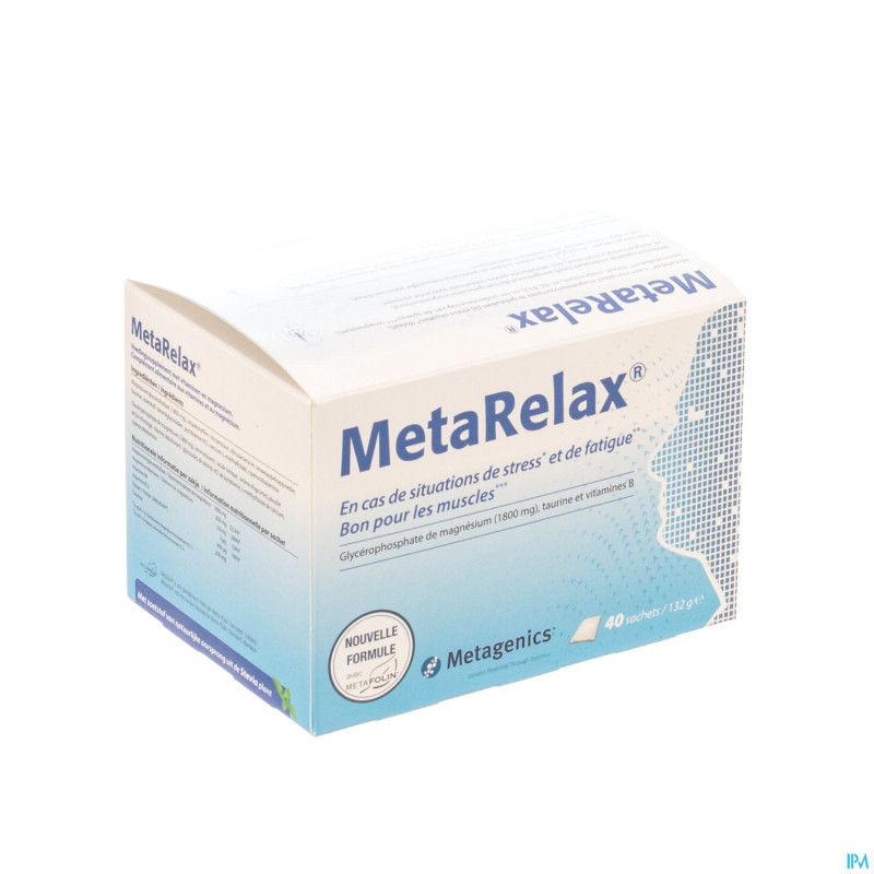 Metarelax    sachet  40 16372 metagenics
