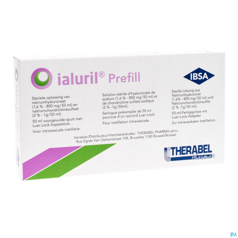 Ialuril prefill seringue preremplie 1x50ml