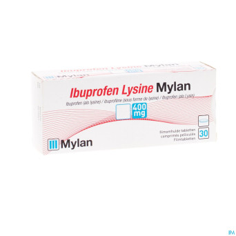 Ibuprofen lysine mylan 400mg comp pell  30x400mg
