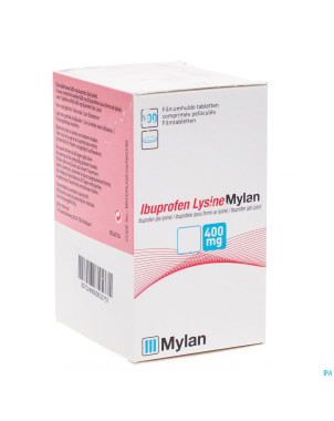 Ibuprofen lysine mylan 400mg comp pell 100x400mg