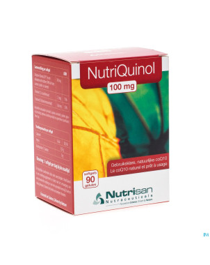 Nutriquinol 100mg nf   softgels  90    nutrisan