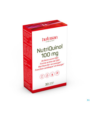 Nutriquinol 100mg nf   softgels  30    nutrisan