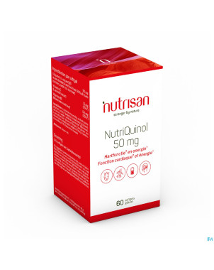 Nutriquinol 50mg nf    softgels  60    nutrisan