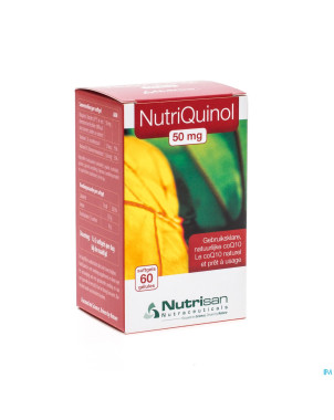 Nutriquinol 50mg nf    softgels  60    nutrisan