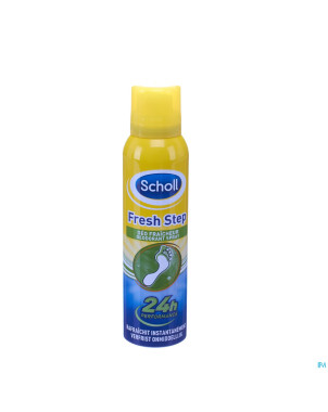 Scholl fresh step deo fraicheur spray 150ml