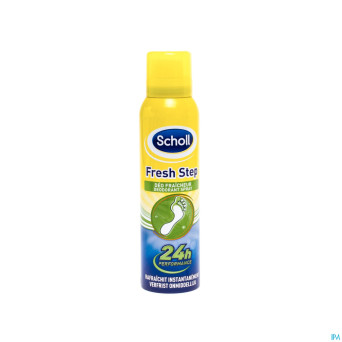 Scholl fresh step deo fraicheur spray 150ml