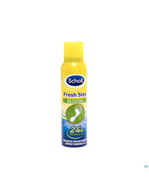 Scholl fresh step deo fraicheur spray 150ml