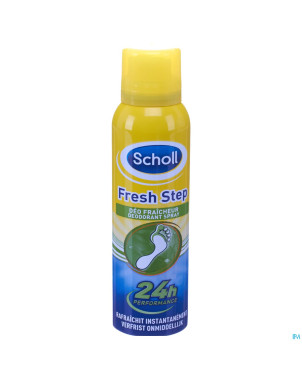 Scholl fresh step deo fraicheur spray 150ml