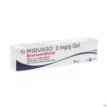 Mirvaso 3 mg/g gel 30g