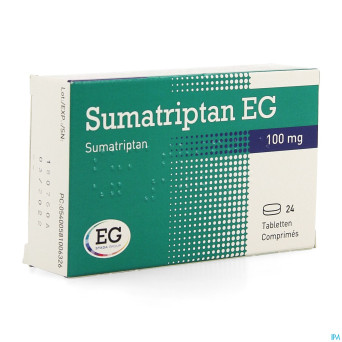 Sumatriptan eg 100mg comp 24