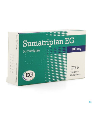 Sumatriptan eg 100mg comp 24