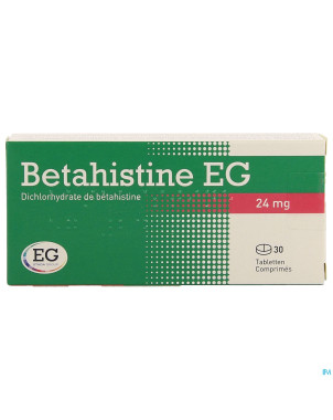 Betahistine eg comp 30x24mg