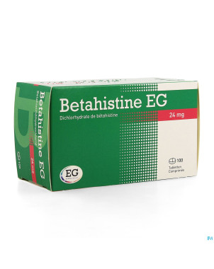 Betahistine eg comp 100x24mg