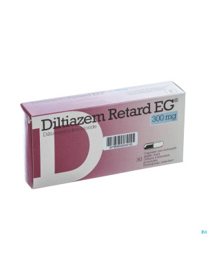 Diltiazem retard eg 300mg caps  30x300mg