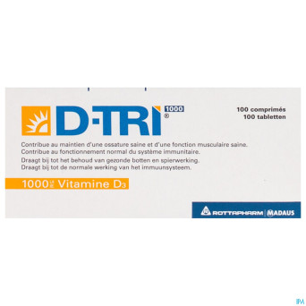 D-tri 1000 tabl 100