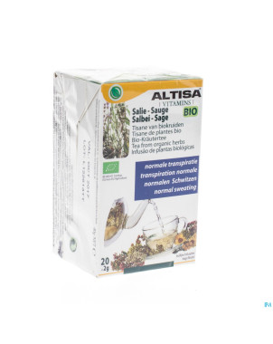 Altisa tisane sauge bio 20x2g