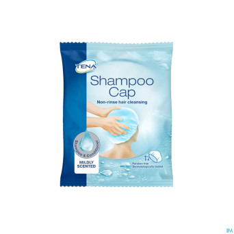 Tena shampoo cap