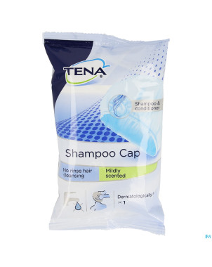 Tena shampoo cap