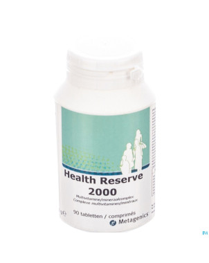 Health reserve 2000 nf pot comp 90 16385metagenics