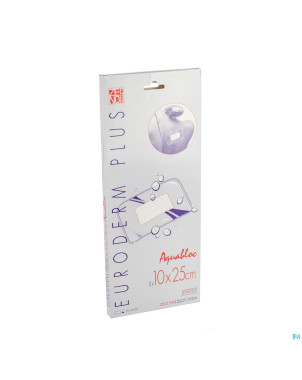 Euroderm plus 10x25cm 5 pansement steril wtp