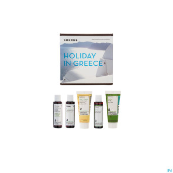 Korres gift set holiday in greece 2013