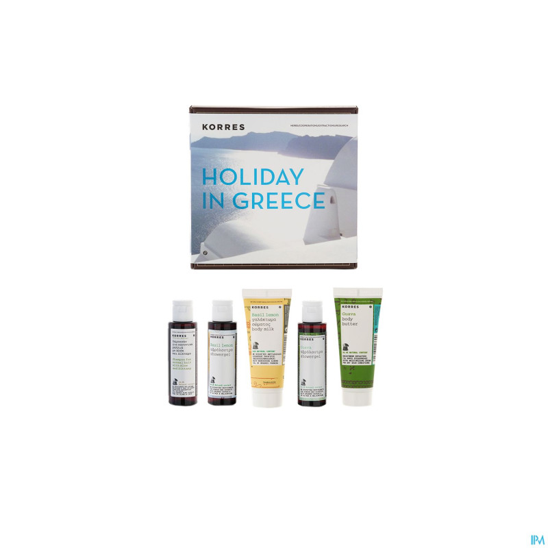 Korres gift set holiday in greece 2013