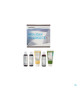 Korres gift set holiday in greece 2013
