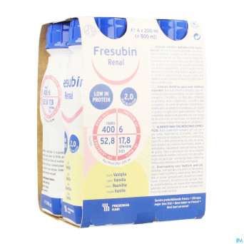 Fresubin renal vanille 4x200ml