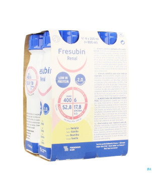 Fresubin renal vanille 4x200ml