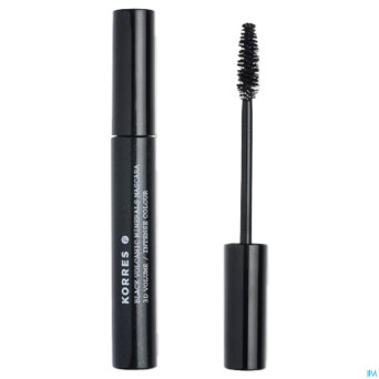 Korres km mascara volum black mineral 01 black 8ml